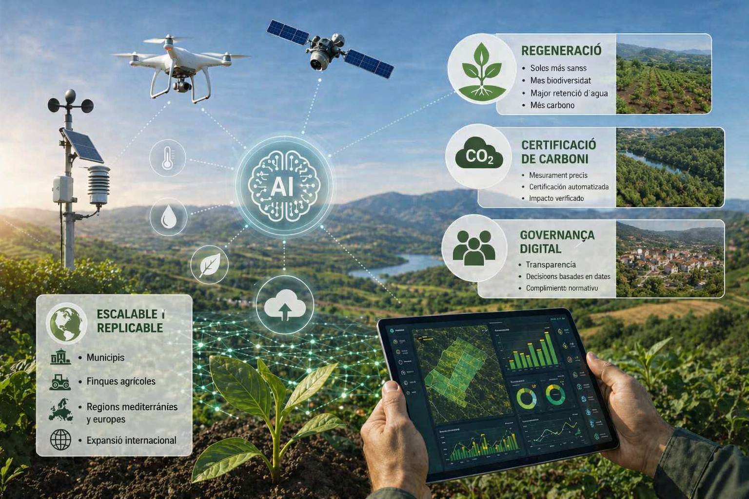 Una plataforma única on la innovació transforma el territori
